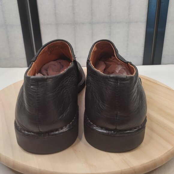 Hush Puppies Black Pebble Leather Slip-on Comfort Loafers Men US 13M - Picture 6 of 14